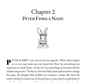 Chapter 2 of The Adventures of Peter Cottontail